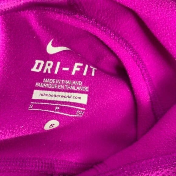 Nike Womens Dri-Fit Running Pullover Hoodie Half-Zip Size Small Purple - Picture 2 of 10